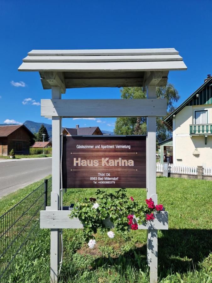 Haus Karina Hotel Bad Mitterndorf Bagian luar foto
